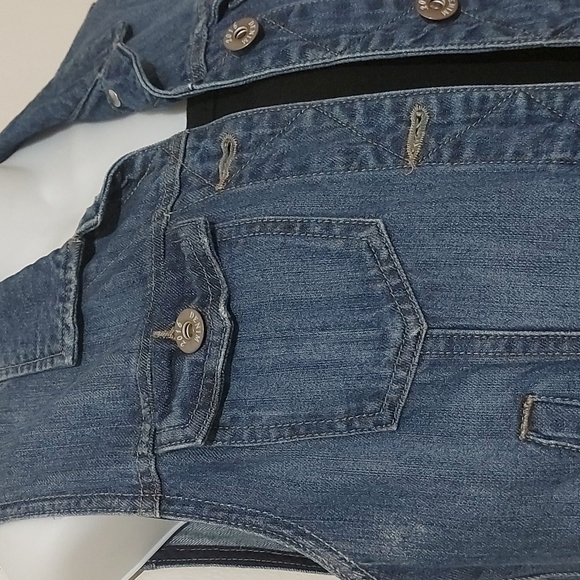 2016 By Parasuco Sleeveless Denim Vest - Picture 3 of 6